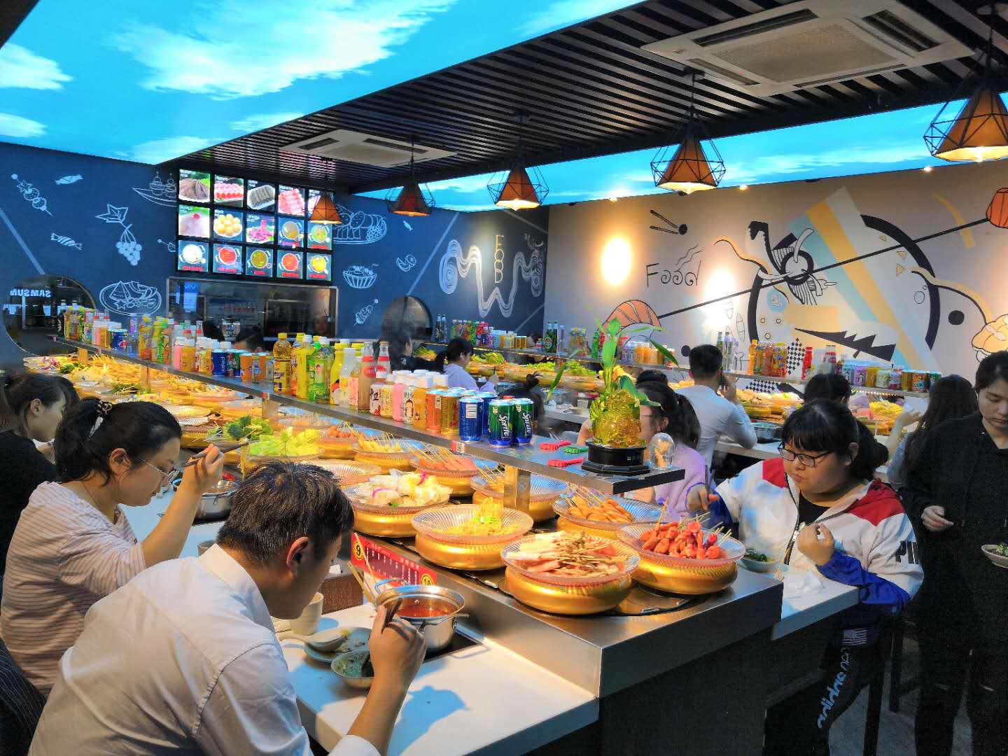 回转小火锅设备